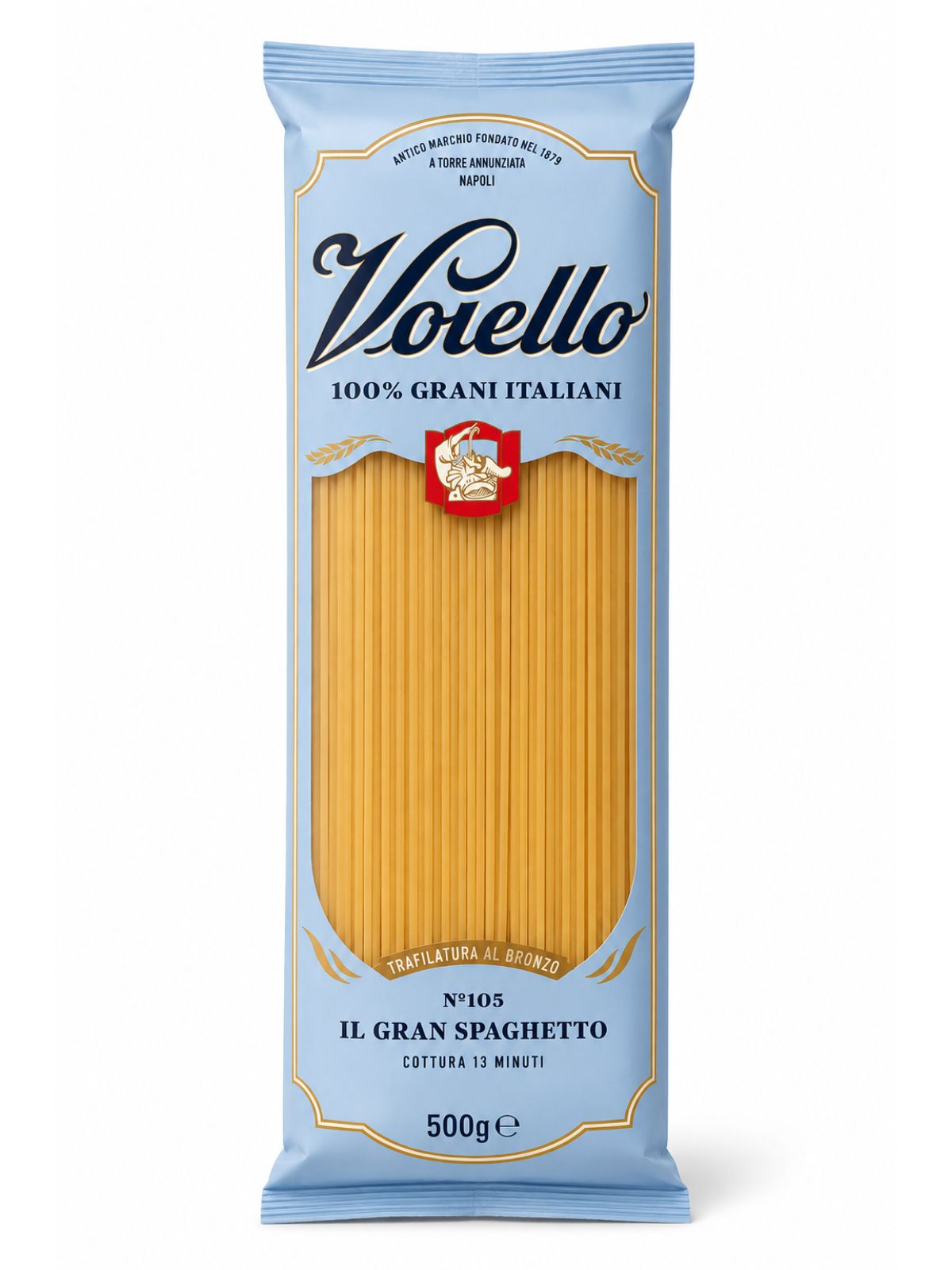 Il Gran Spaghetto N°105 – hrubšie špagety zo semoliny z tvrdej pšenice – Voiello 500 g