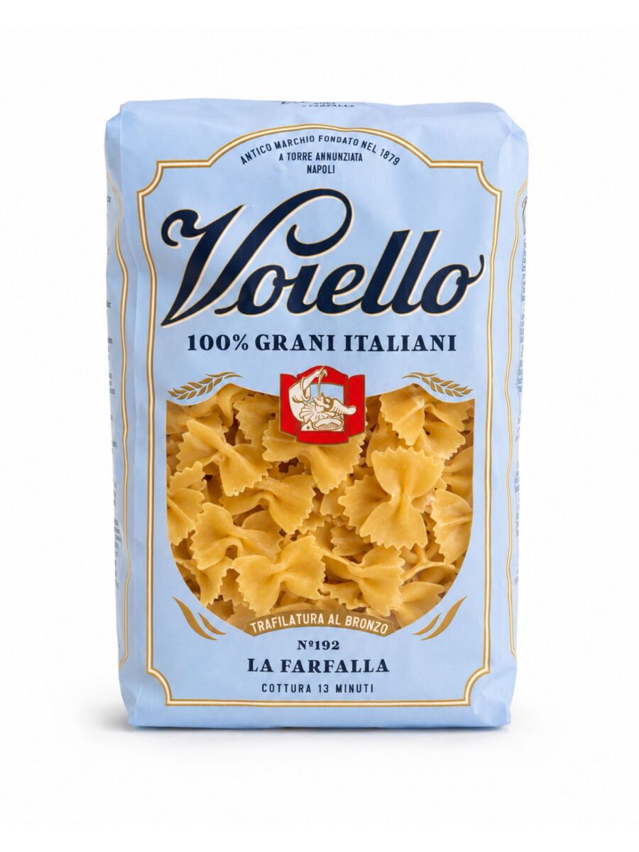 La Farfalla N°192 – cestoviny v tvare mašličiek Voiello 500 g