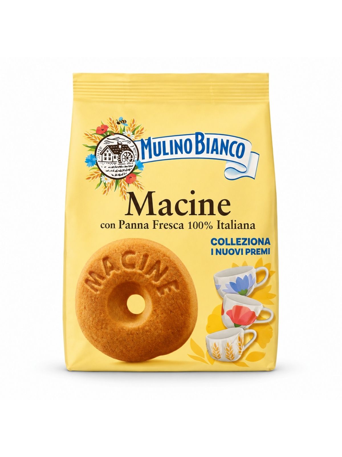 Macine – krehké sušienky s čerstvou smotanou – Mulino Bianco 800 g