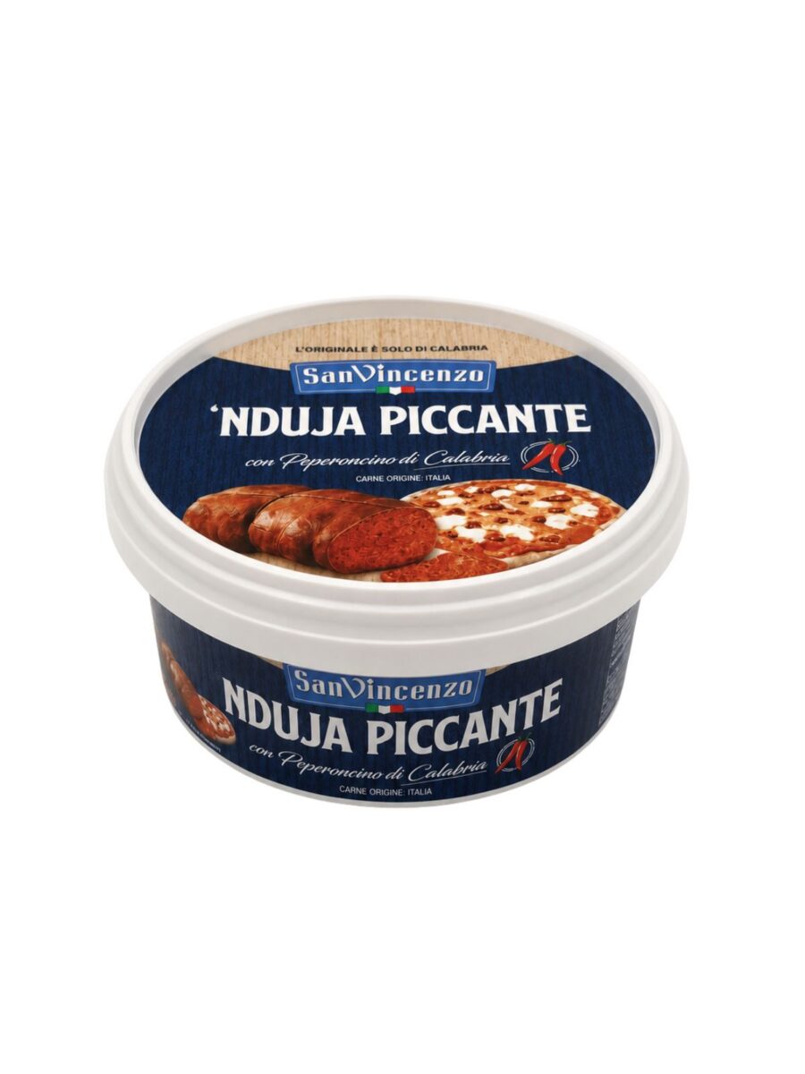 ’Nduja Piccante – nátierková saláma s čili San Vincenzo 500 g