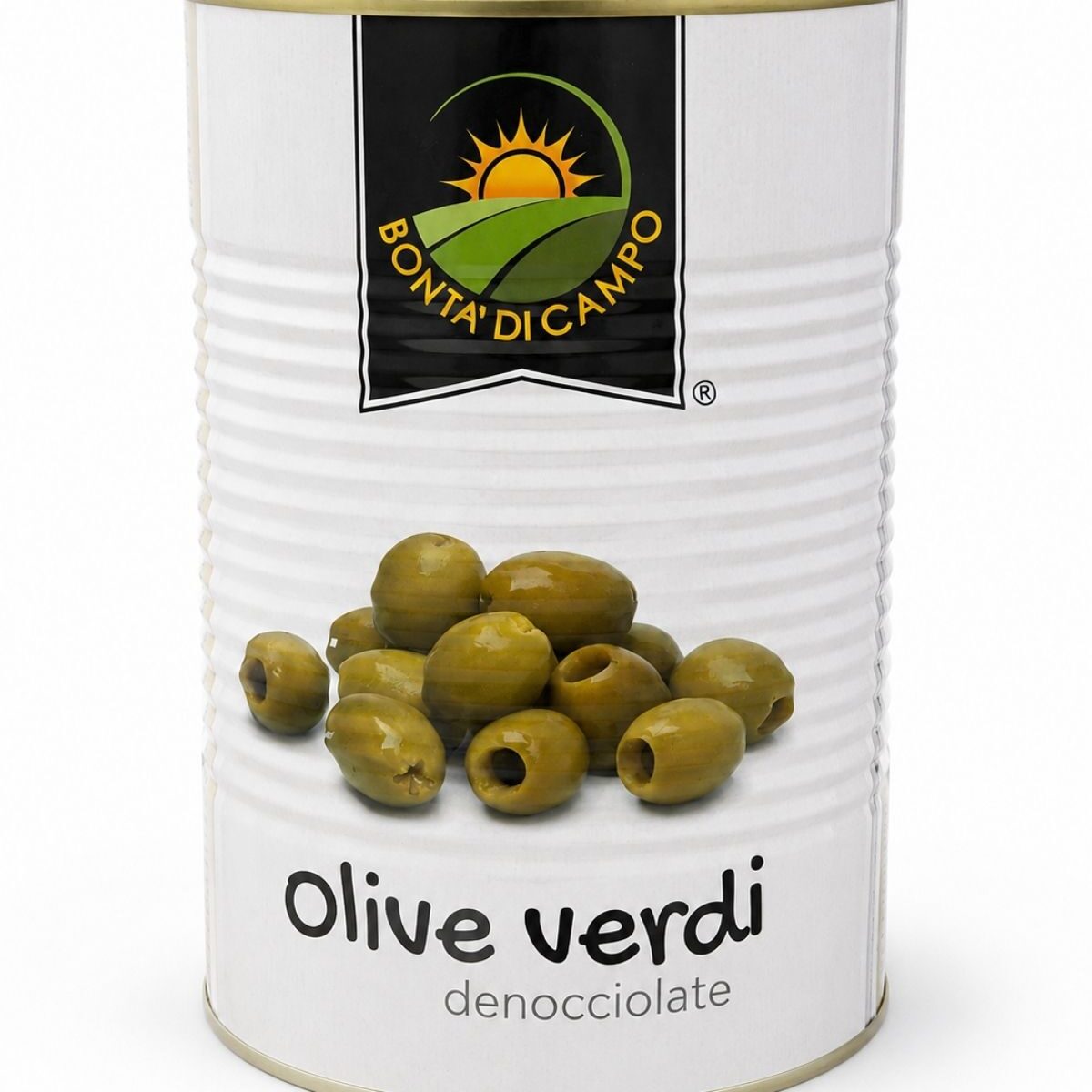 Olive Verdi Denocciolate – zelené olivy bez kôstok v náleve – Bontà di Campo 4,2 kg