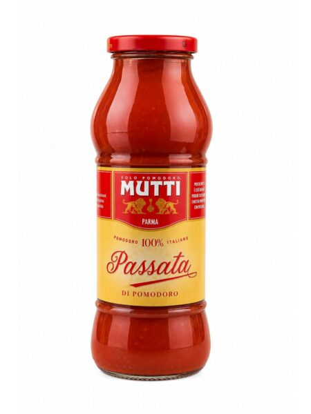 Passata di Pomodoro – paradajkové pyré z talianskych paradajok – Mutti 560 g
