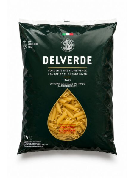 Penne Zita Rigate – cestoviny zo semoliny z tvrdej pšenice – Delverde 3 kg