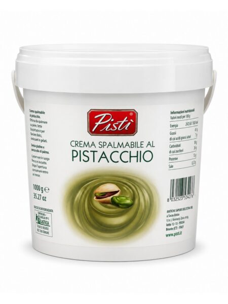 Pistáciový krém 45 % Crema Spalmabile al Pistacchio – Pisti 1 kg