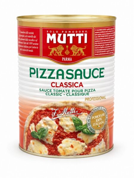 Pizza Sauce Classica – klasická paradajková omáčka na pizzu – Mutti 4,1 kg