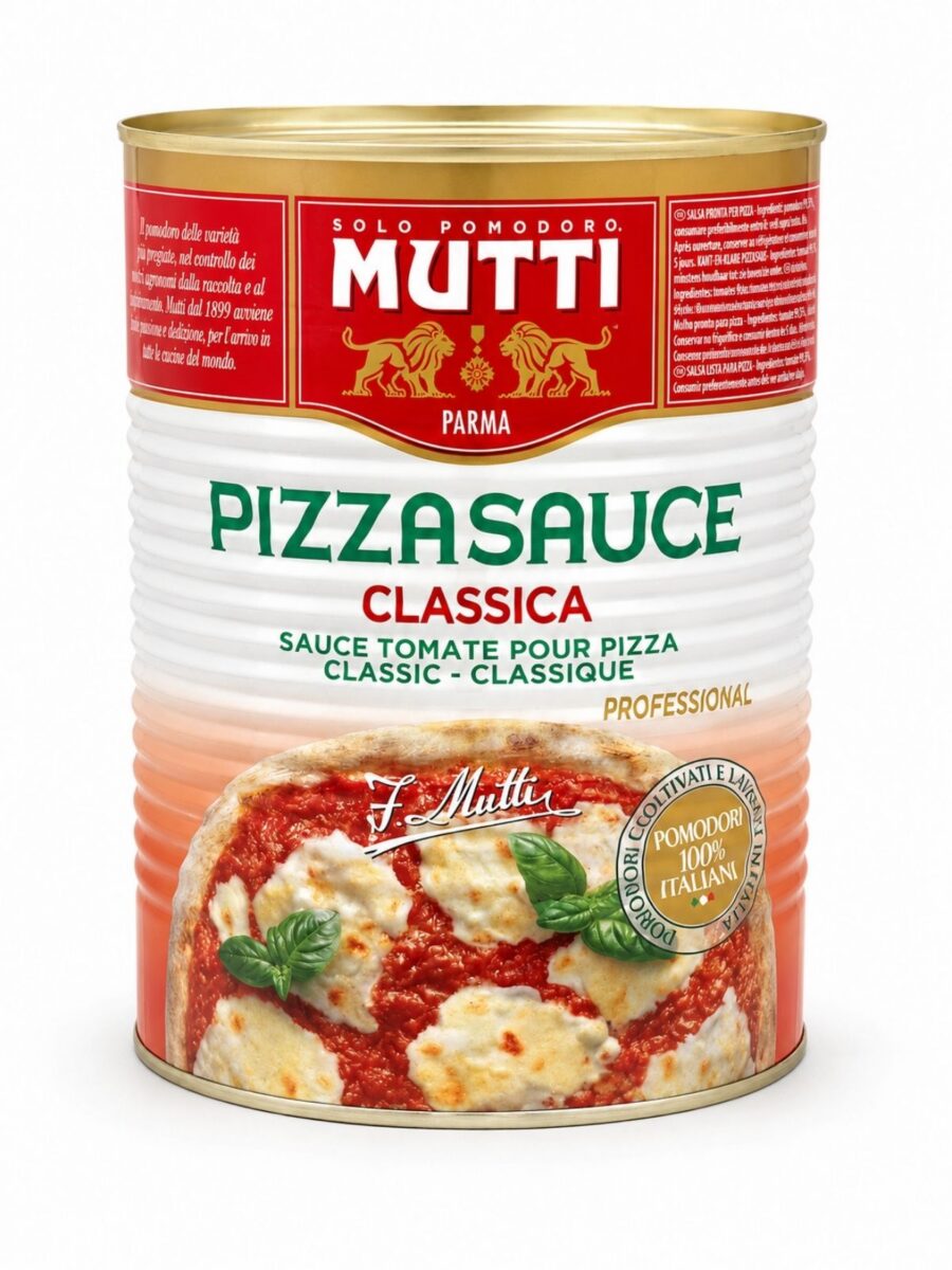 Pizza Sauce Classica – paradajková omáčka na pizzu Mutti 4,1 kg