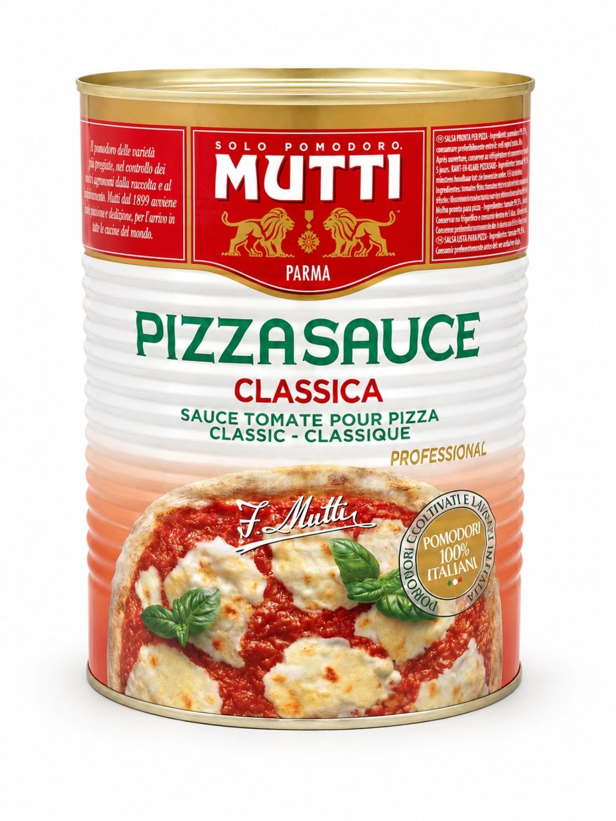 Pizza Sauce Classica – klasická paradajková omáčka na pizzu – Mutti 4,1 kg