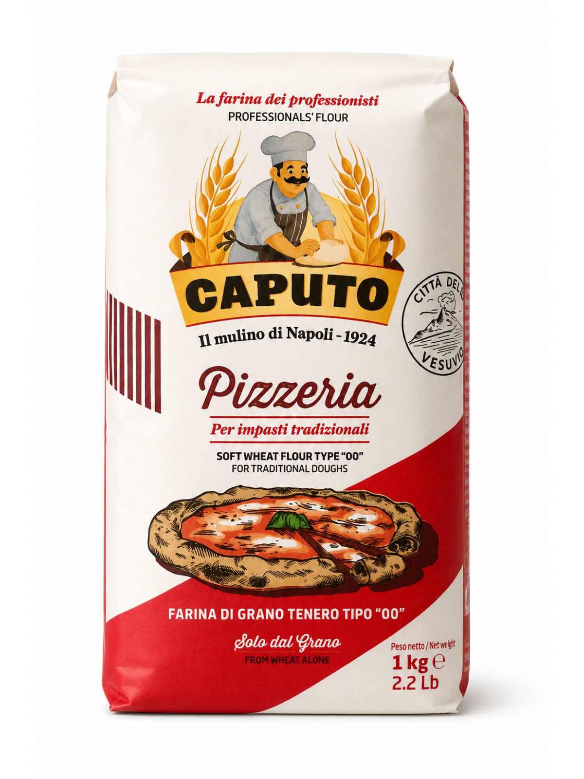 Pizzeria – pšeničná múka typu „00“ na pizzu – Caputo 1 kg