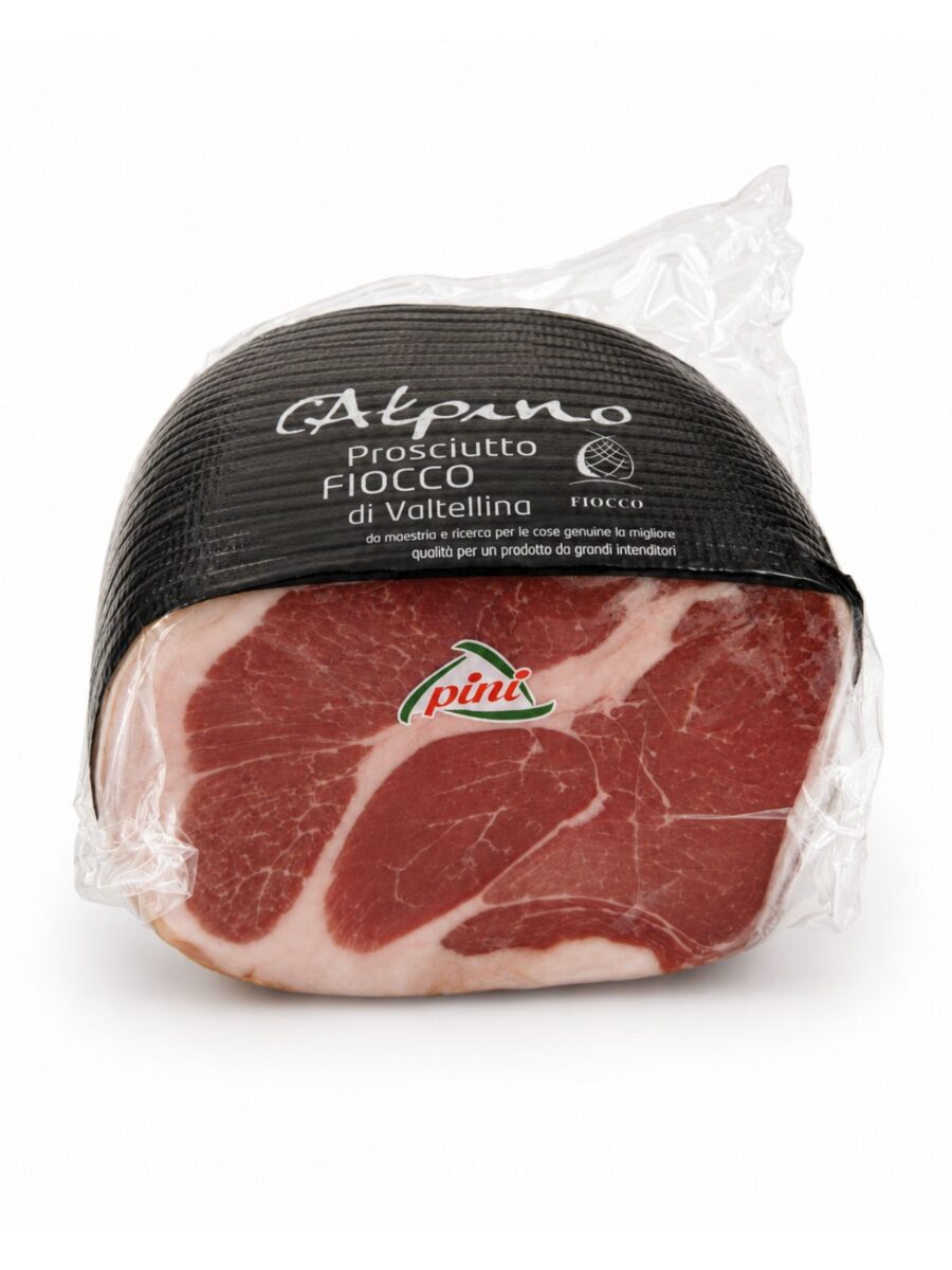 Prosciutto Fiocco – sušená šunka z Valtelliny Pini cca 1,5kg