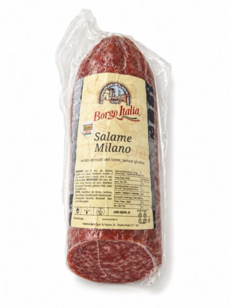 Salame Milano – milánska sušená bravčová saláma – Borgo Italia cca 1,8kg