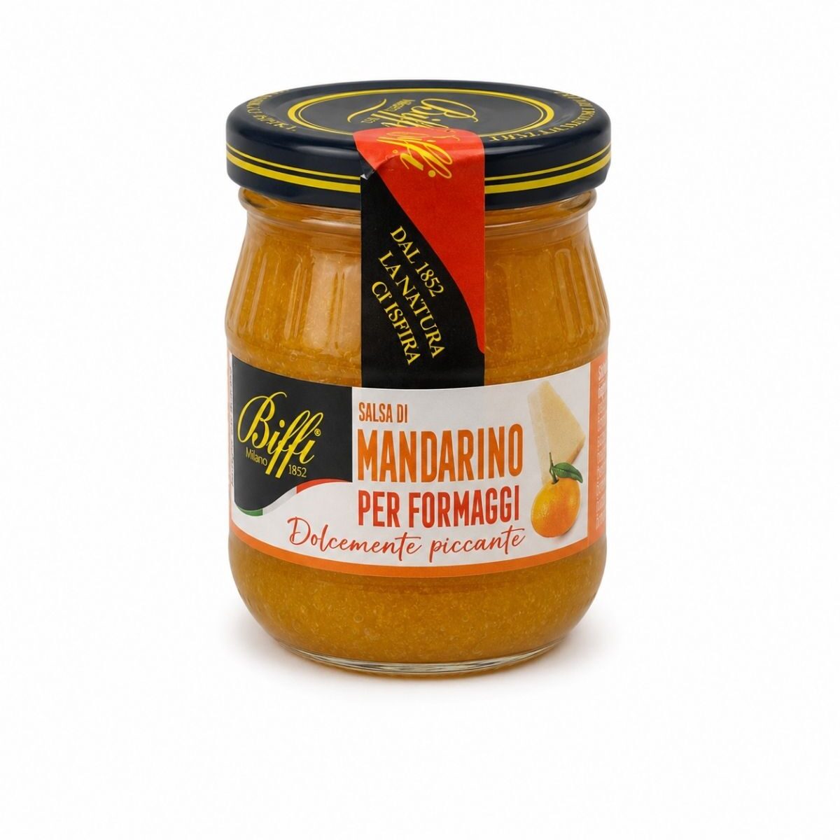 Salsa di Mandarino per Formaggi – sladko-pikantná mandarínková omáčka k syrom – Biffi 100 g