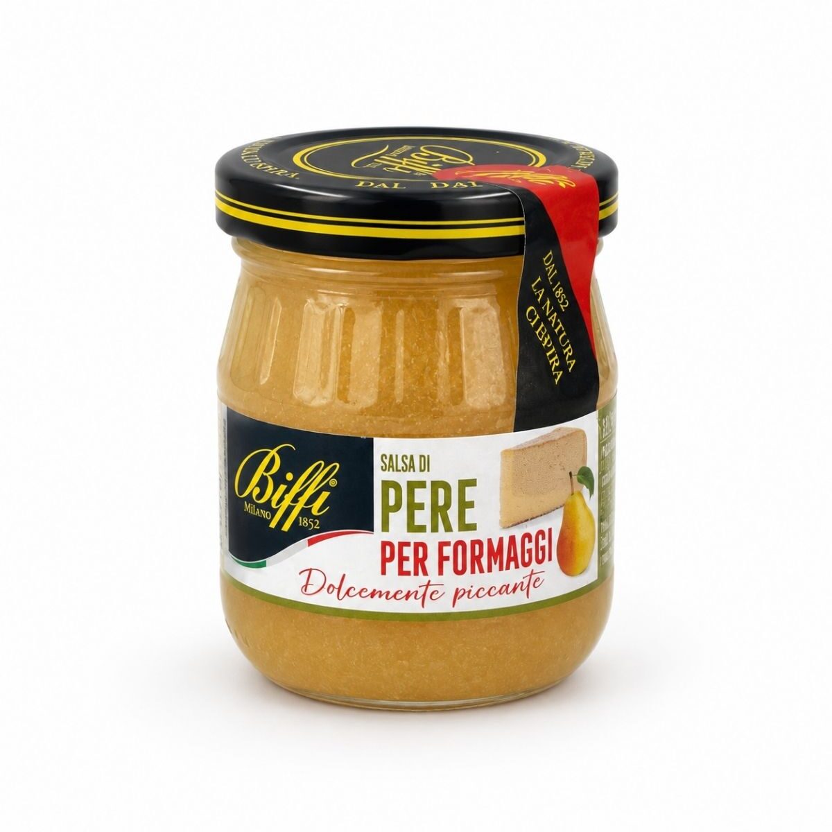 Salsa di Pere per Formaggi – sladko-pikantná hrušková omáčka k syrom – Biffi 100 g
