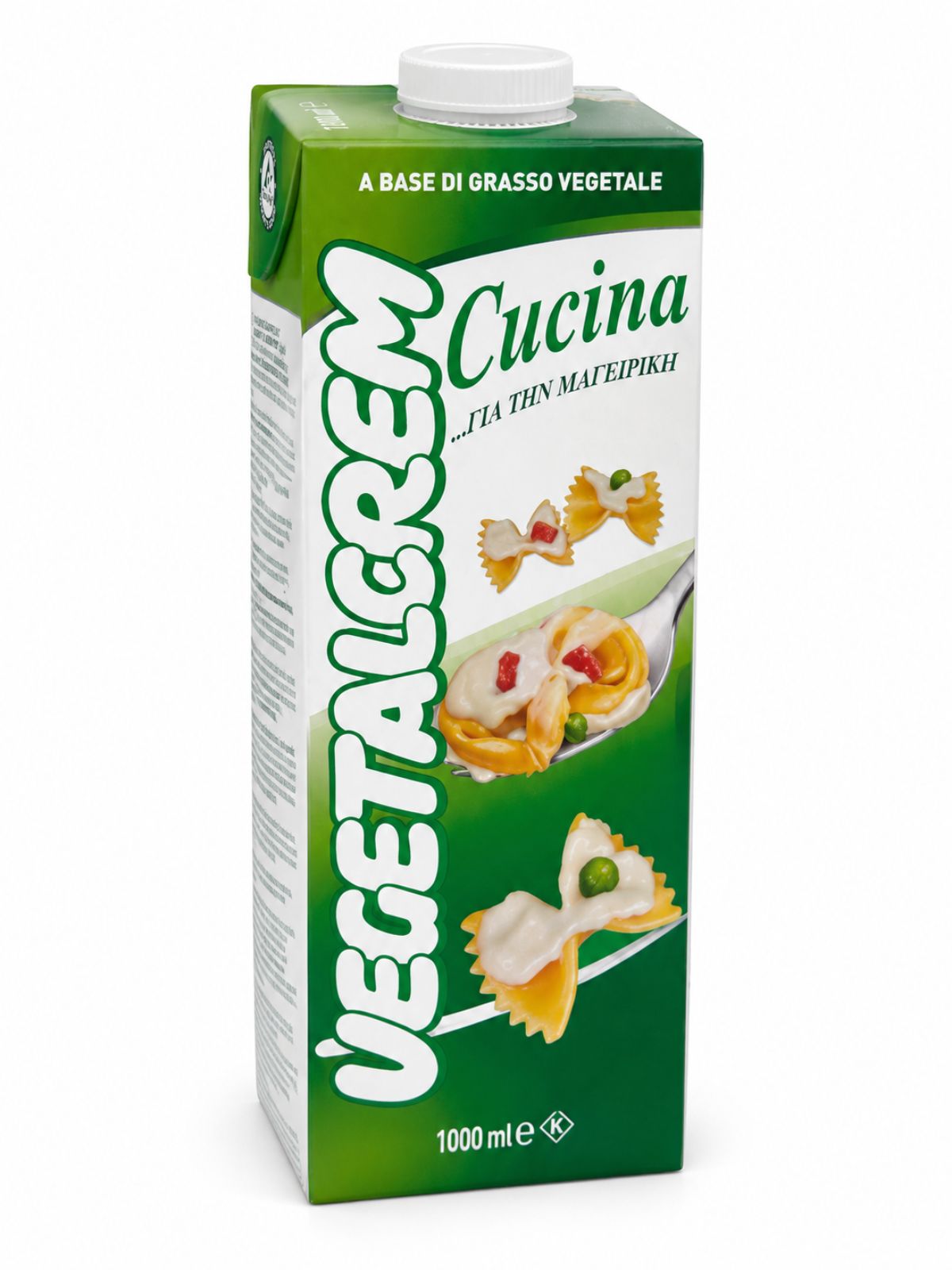 Vegetalcrem Cucina – UHT prípravok na varenie na báze rastlinného tuku – Cooperlat 1l