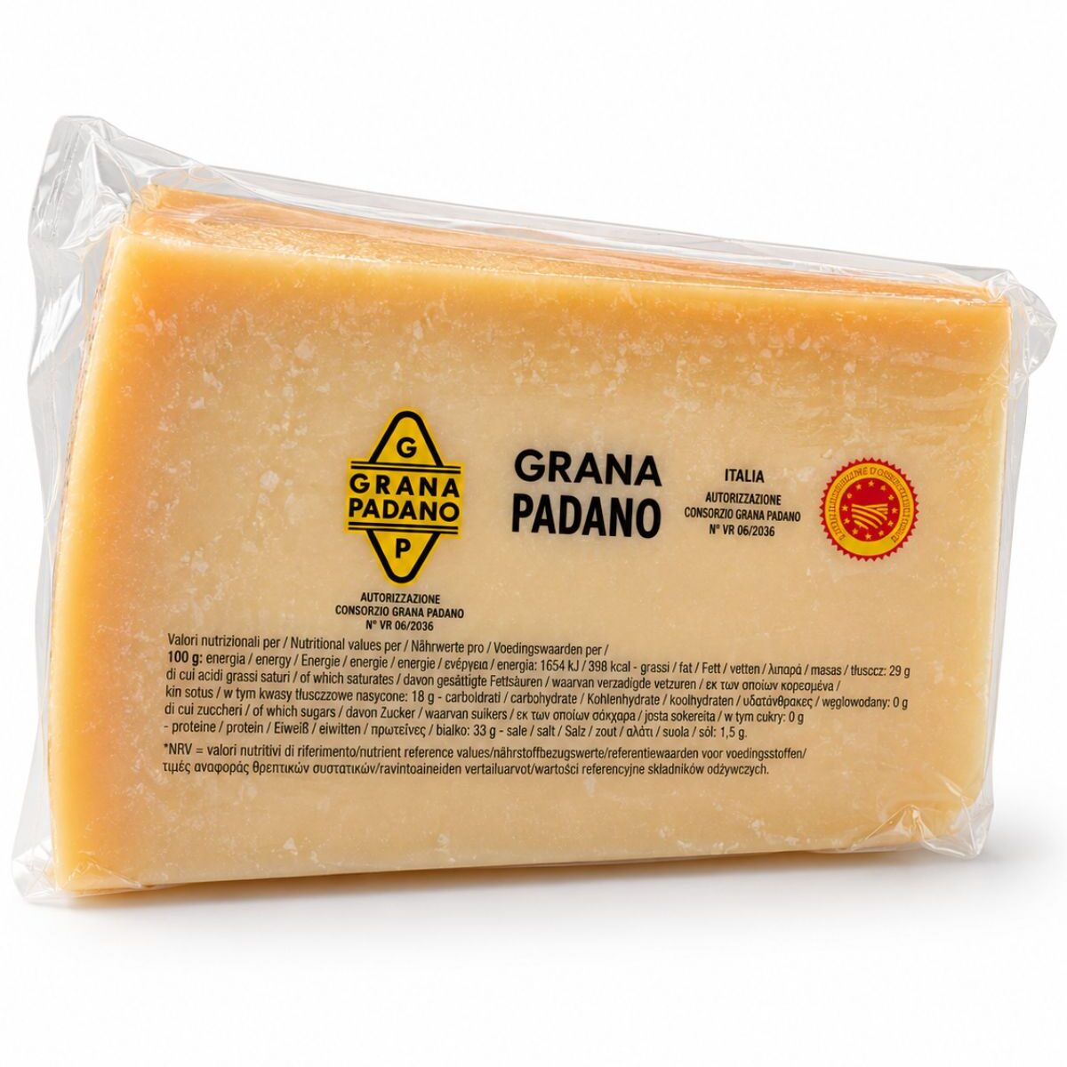Grana Padano DOP 1/16 S.V. – taliansky tvrdý syr  Panozzo 700 g