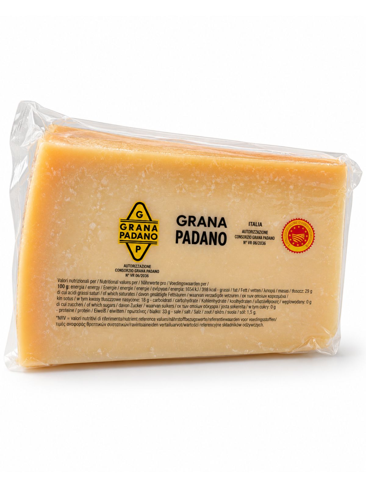 Grana Padano DOP 1/16 S.V. – taliansky tvrdý syr Panozzo 700 g