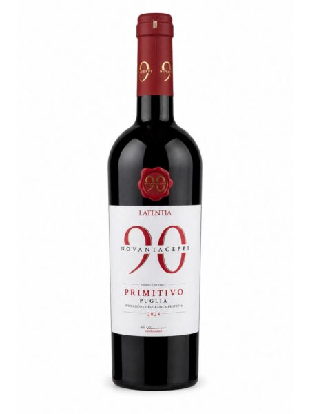 Novantaceppi – Primitivo Puglia IGP 2024 750 ml