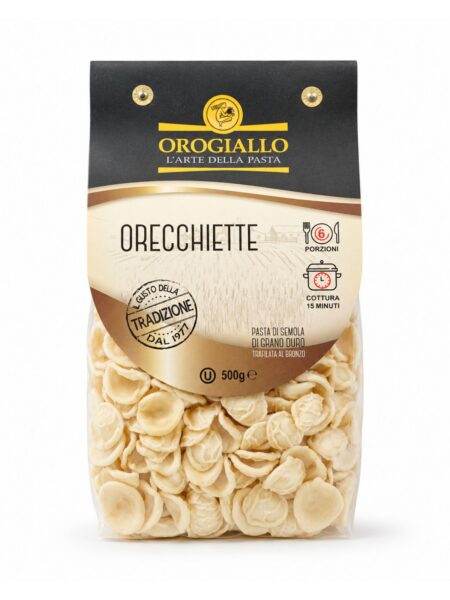 Orecchiette – cestoviny z tvrdozrnnej pšenice 500 g