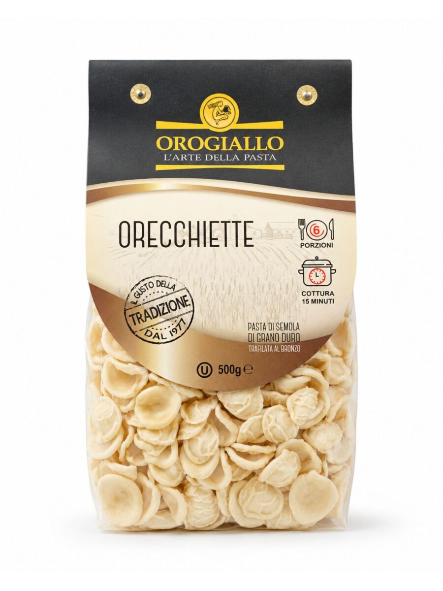 Orecchiette – cestoviny z tvrdozrnnej pšenice 500 g