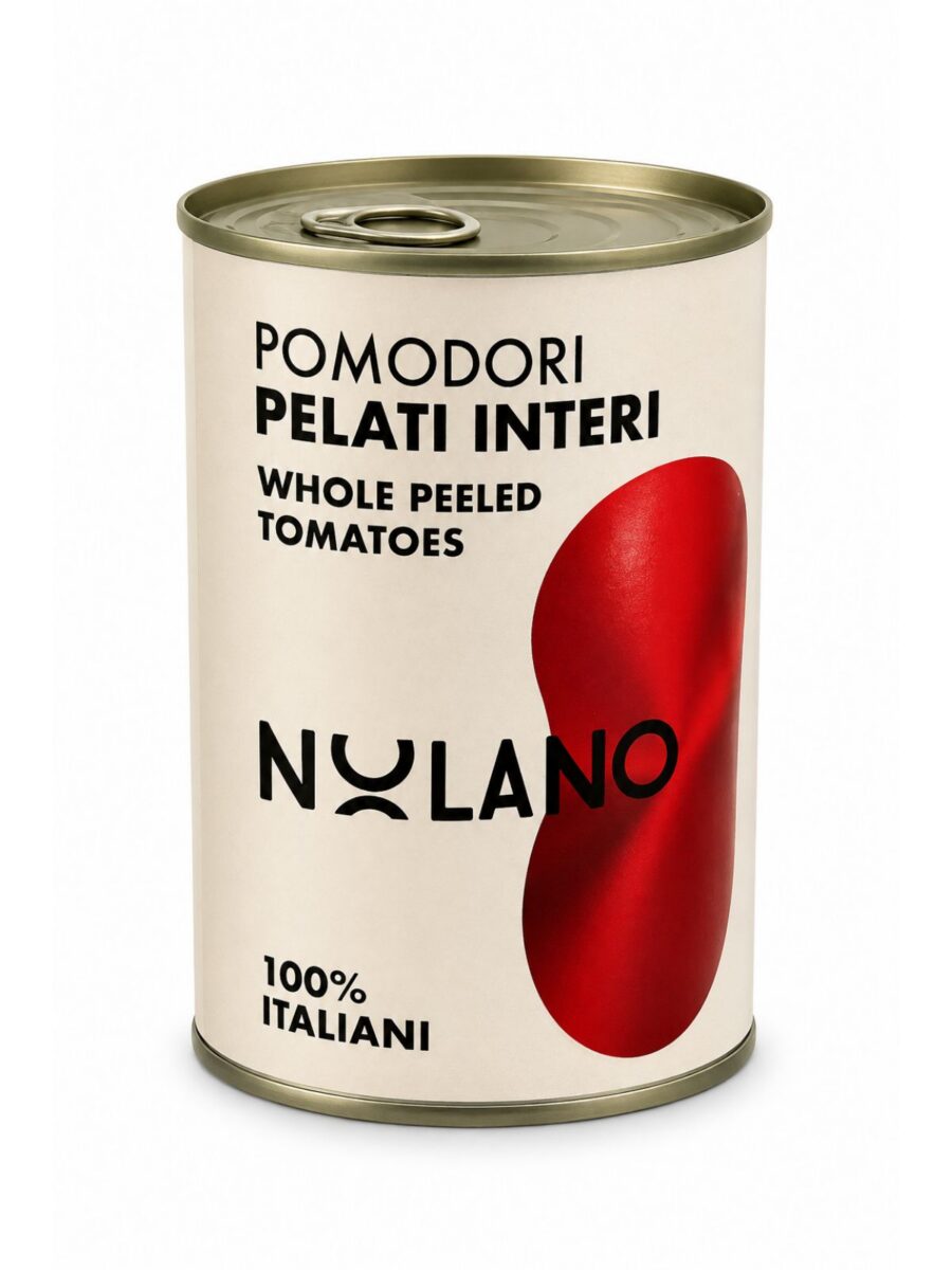 Pomodori Pelati Interi – celé lúpané paradajky v paradajkovej šťave Nolano