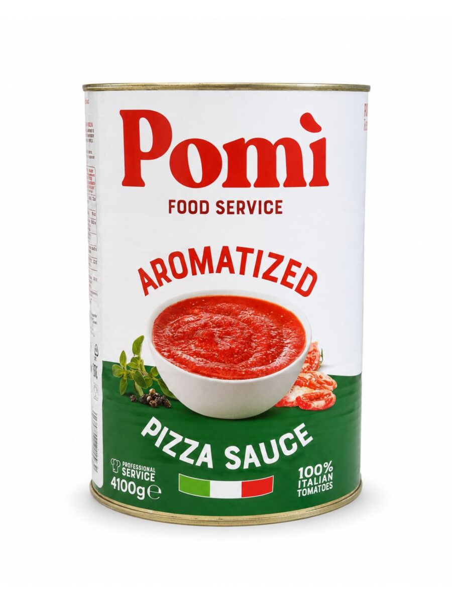 Salsa di pomodoro aromatizzata per pizza – ochutená paradajková omáčka na pizzu 4,1 kg