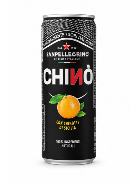 Sanpellegrino Chinò – sýtený nealkoholický nápoj s extraktom z chinotta 330 ml