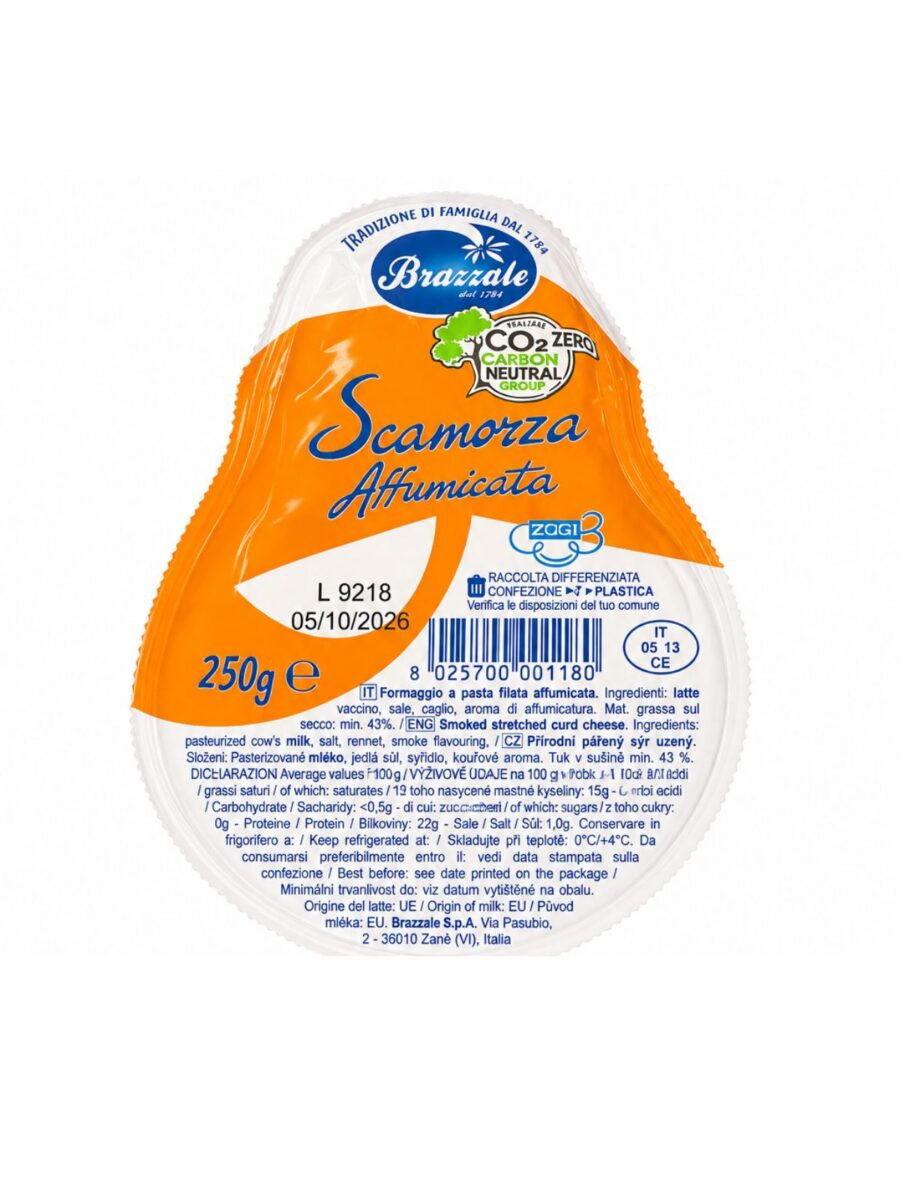 Scamorza Affumicata – údený parený syr 250 g