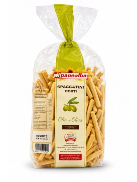 Spaccatini Corti – chlebové tyčinky s olivovým olejom 250 g