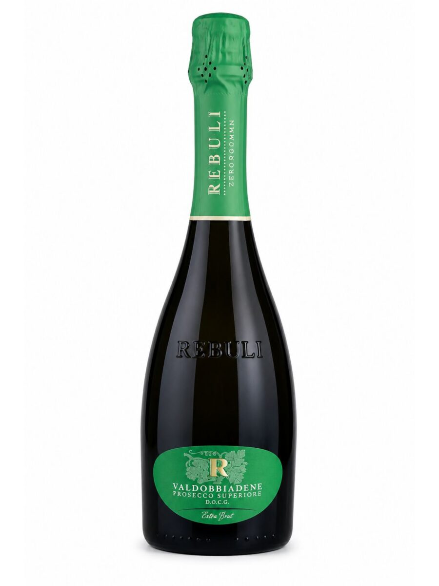 Valdobbiadene Prosecco Superiore DOCG Extra Brut Zerogrammi – Rebuli 750 ml