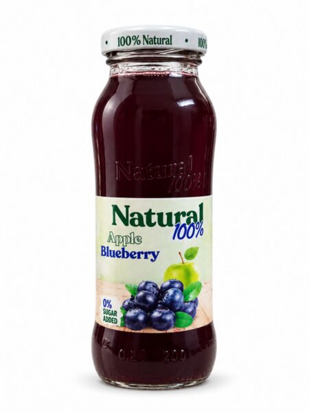 100 % jablkovo-čučoriedková šťava Natural 200 ml