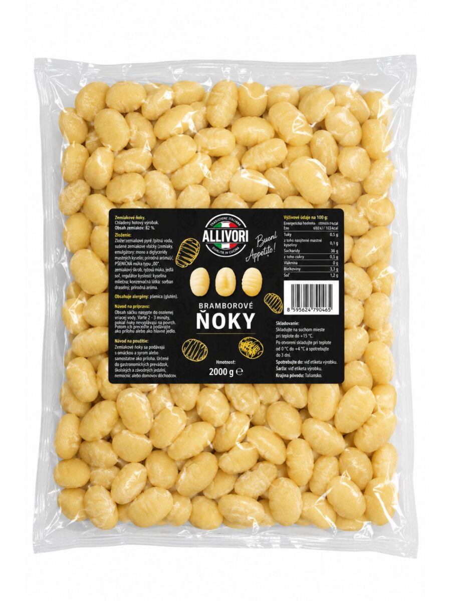 Gnocchi di Patate – zemiakové ňoky Allivori 2 kg