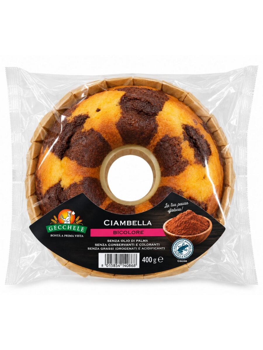 Ciambella Bicolore – dvojfarebný koláč 400 g