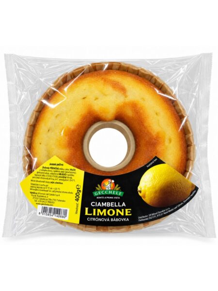 Ciambella Limone – citrónová bábovka 400 g