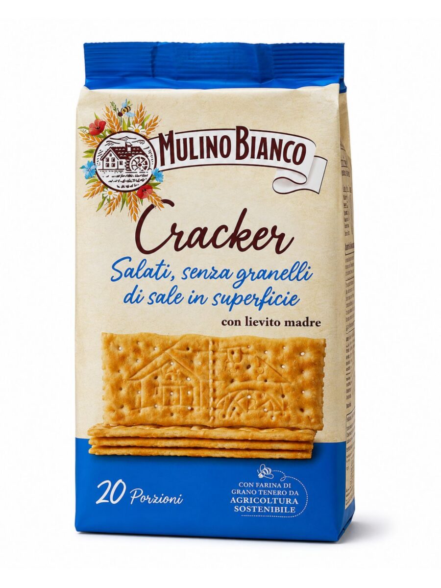 Cracker Salati – slané krekry bez kryštálikov soli na povrchu 500 g