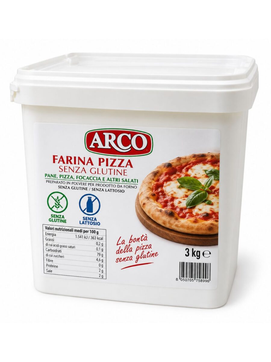 Farina Pizza Senza Glutine – bezgluténová zmes na pizzu Arco 3 kg