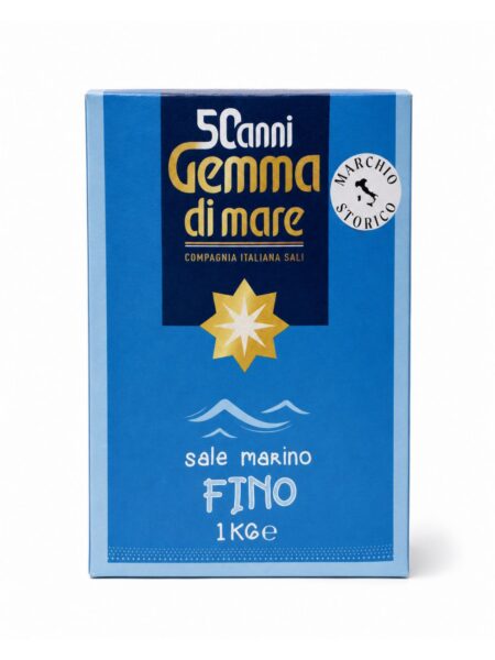 Gemma di Mare Fino – jemná morská soľ 1 kg