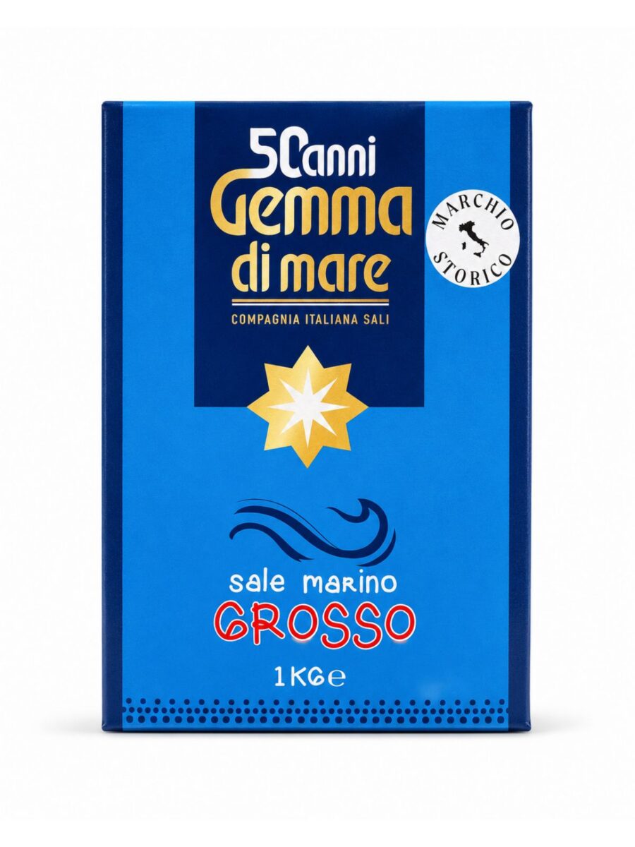 Gemma di Mare Grosso – hrubozrnná morská soľ 1 kg