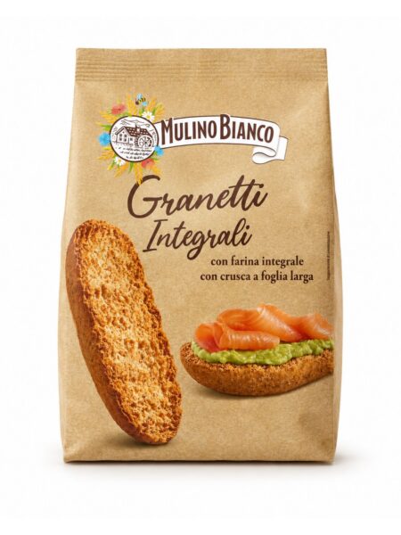 Granetti Integrali – celozrnné chlebíky  Mulino Bianco 280 g