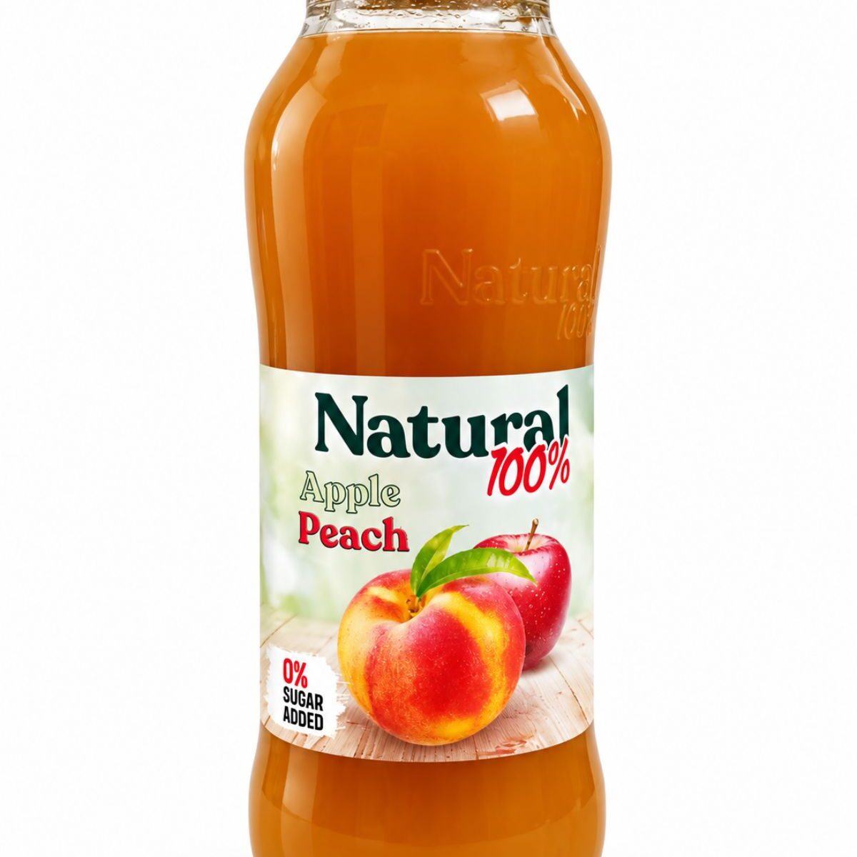 Jablkovo-broskyňový nápoj Natural 200 ml
