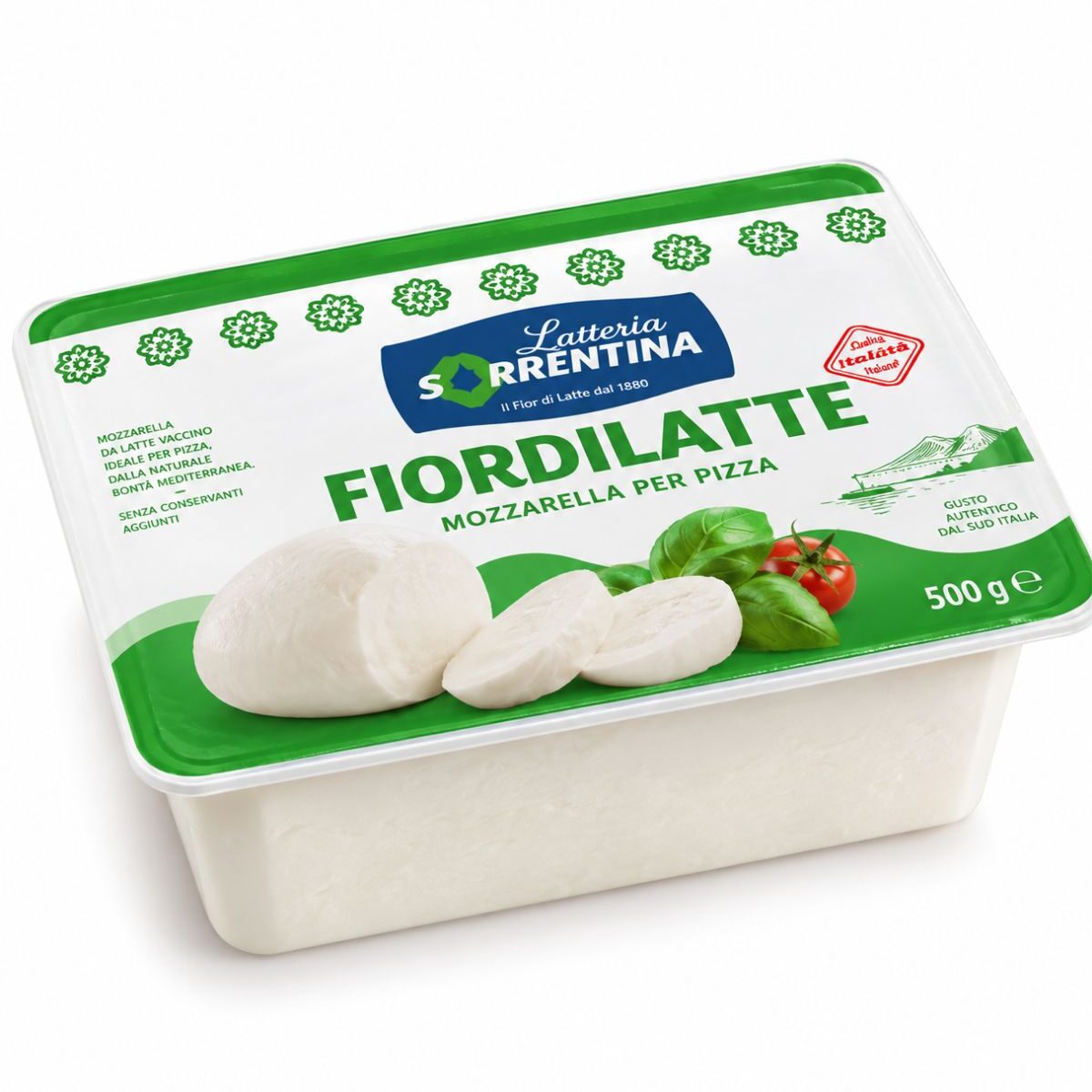 Fior di Latte – mozzarella na pizzu bochníček Latteria Sorrentina 500 g
