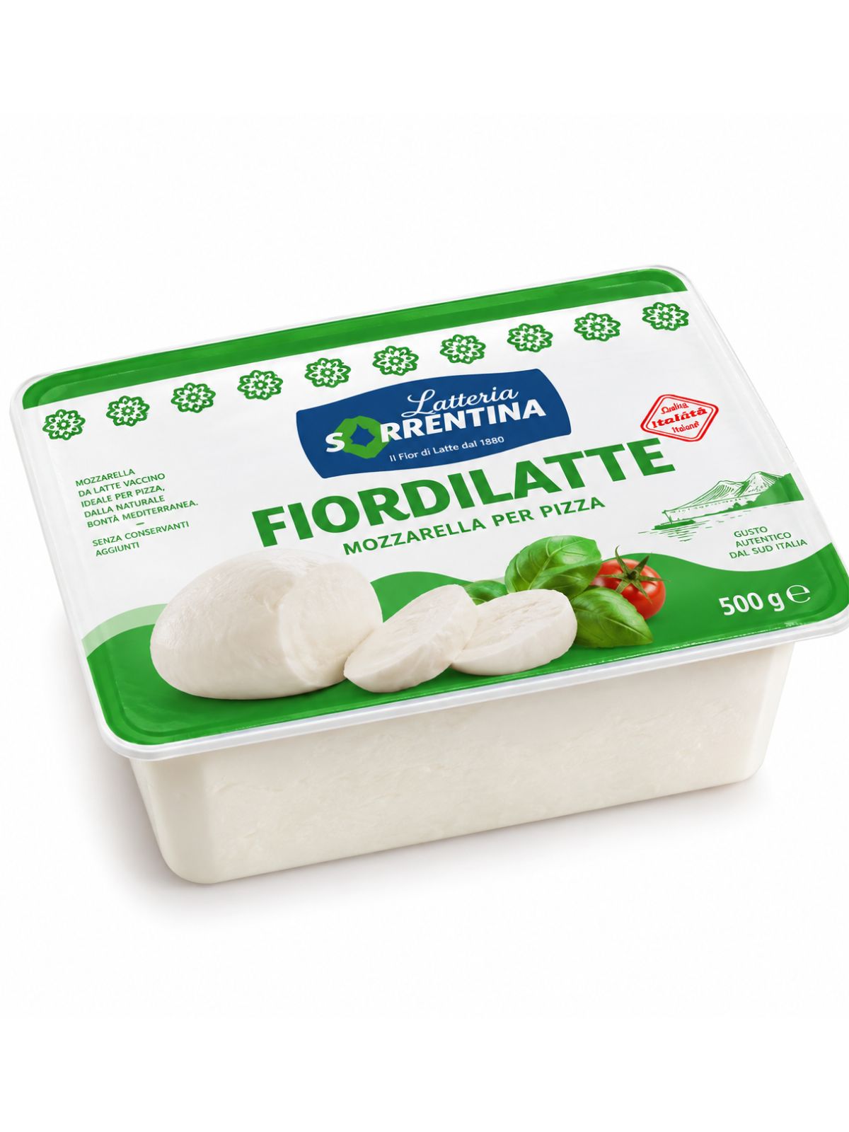 Fior di Latte – mozzarella na pizzu bochníček Latteria Sorrentina 500 g