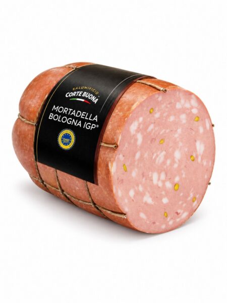 Mortadella Bologna IGP s pistáciami Corte Buona – cca 2,5 kg