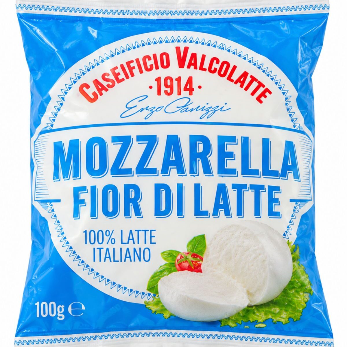Mozzarella Fior di Latte – čerstvý parený syr v náleve 100 g