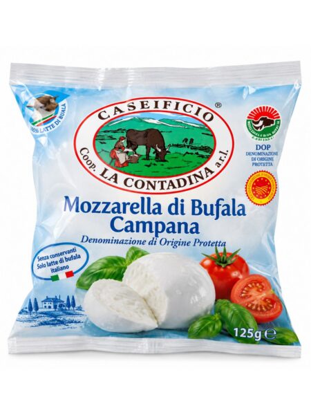 Mozzarella di Bufala Campana DOP – byvolia mozzarella 125 g