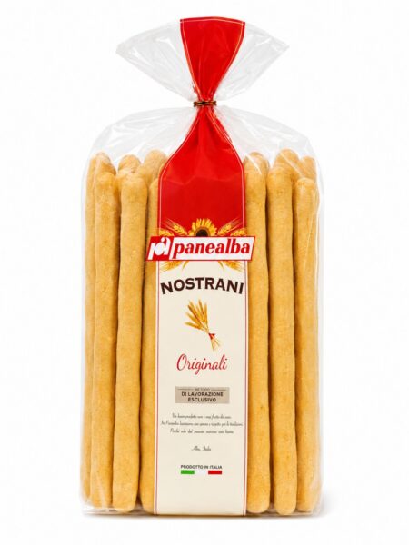 Nostrani Originali – talianske chlebové tyčinky grissini – Panealba – 250 g