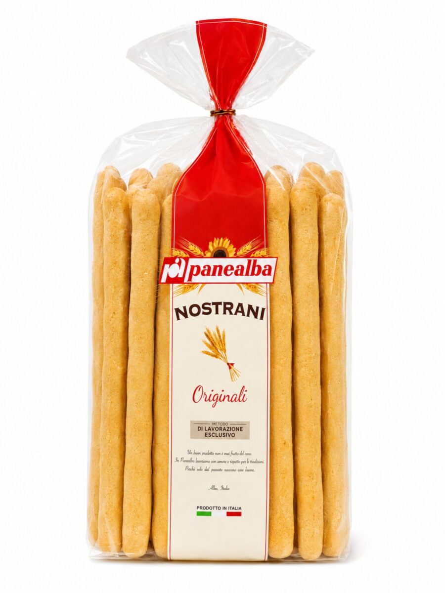 Nostrani Originali – talianske chlebové tyčinky grissini – Panealba – 250 g