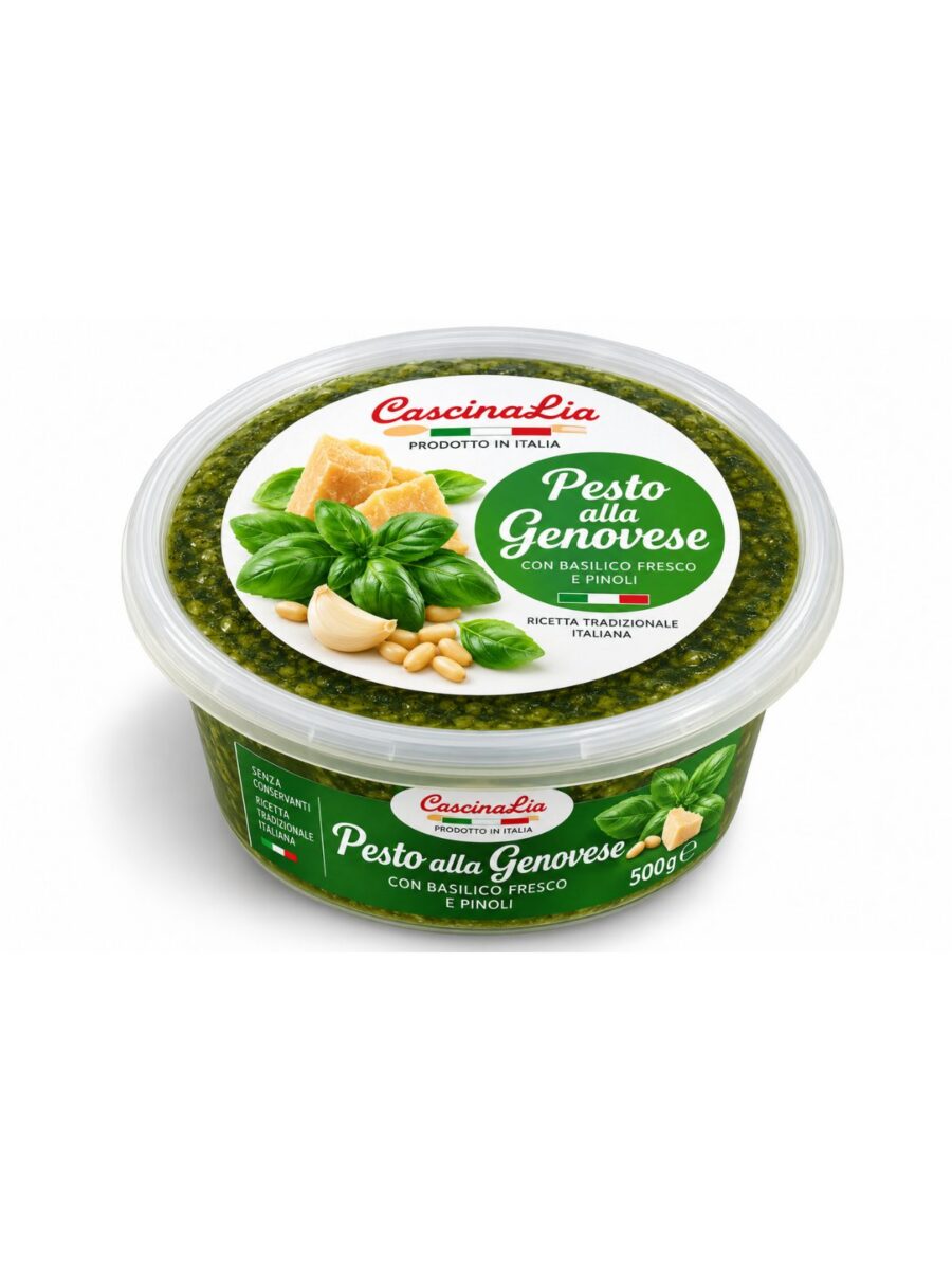 Pesto alla Genovese – čerstvé bazalkové pesto 500 g