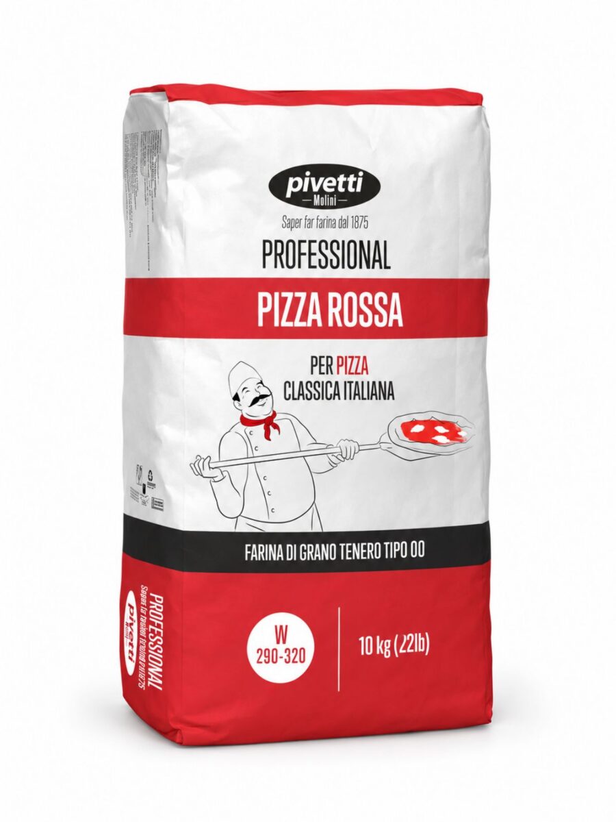 Pizza Rossa – pšeničná múka typu 00 na pizzu Pivetti Mimosa 10 kg