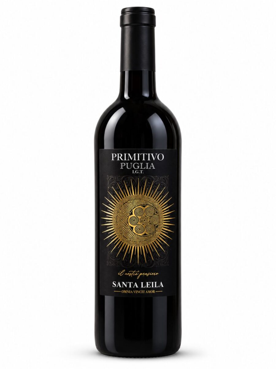 Primitivo Puglia IGT – červené víno Santa Leila 0,75 l