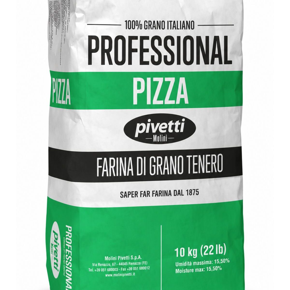 Professional Pizza – pšeničná múka typu 00 na pizzu Pivetti Verde 10 kg