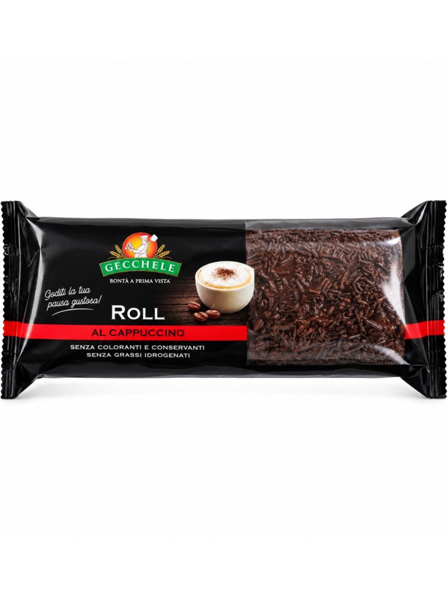 Roll al Cappuccino – kávovo-mliečna roláda 300 g